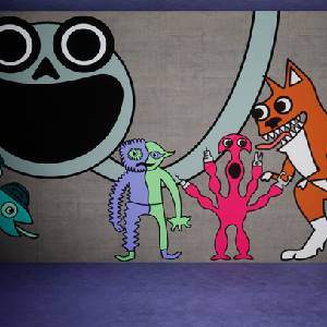 Garten of Banban 7 Mural