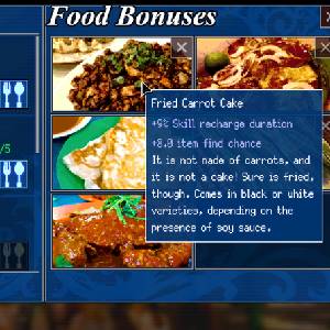 Ghostlore - Speisekarte