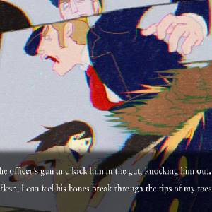 ghostpia Season One - Sayoko tritt Polizeibeamten