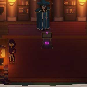 der in Purpur gehüllte außer Kontrolle geratene Zauberer