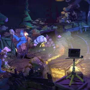 Gloomy Eyes The Game - Holzstämme