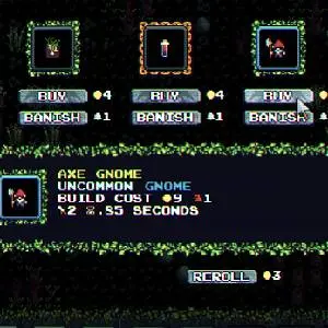 Gnomes  - Shop-Menü