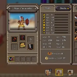 Gods of Sand - Statistiken