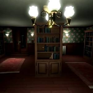 Gone Home - Bibliotheksraum