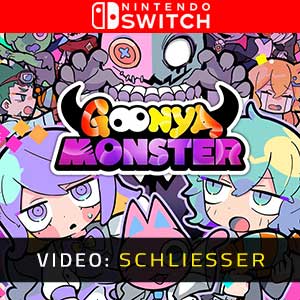 Goonya Monster Nintendo Switch- Video-Schliesser