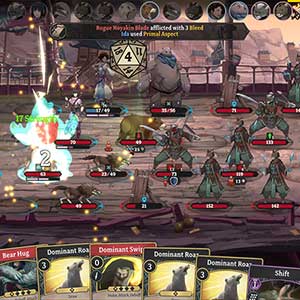 Gordian Quest Rundenbasierter Kampf