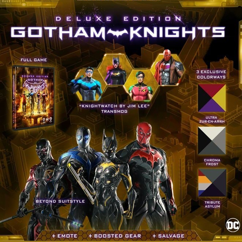 Gotham Knights Deluxe - Vollständige Spielabdeckung