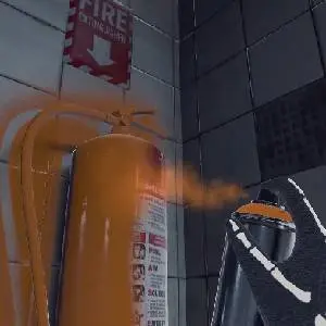 Graffism VR - Graffiti Simulator - Oranger Sprühfarbe