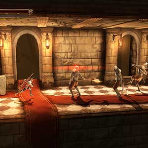 böswillige Macht erregt