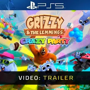 Grizzy and the Lemmings Crazy Party PS5 - Trailer