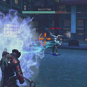 Verwende die Doppelgewehre