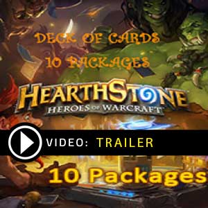 Hearthstone Heroes of Warcraft Deck of Cards 10 Packages Gamecard Code Kaufen Preisvergleich