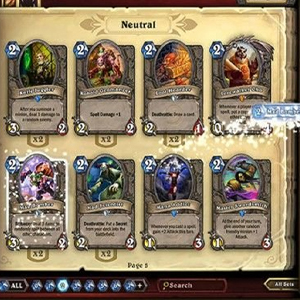 Hearthstone Heroes of Warcraft Deck of Cards Wählen Sie Ihre Karten