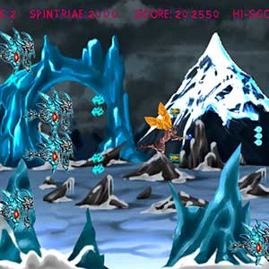 Hell Pages Schneeberge