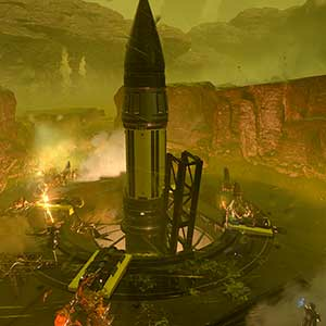 Helldivers 2 Raketenschiff