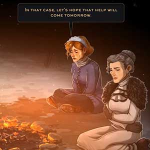 Traurige Diskussion, ob die Hilfe morgen kommen wird