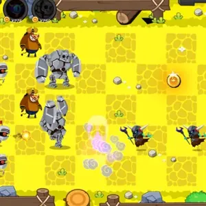 Heroes Battle Awakening - Golem und Zauberer