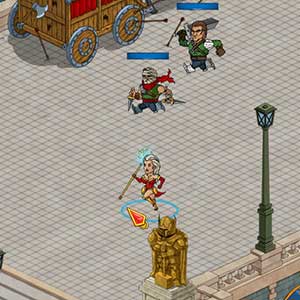 Angriff mit den Soldaten