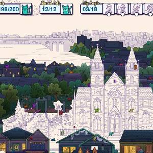 Hidden Cats in Spooky Town - Riesenrad