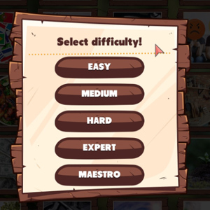 Hidden Words Puzzles - Schwierigkeit