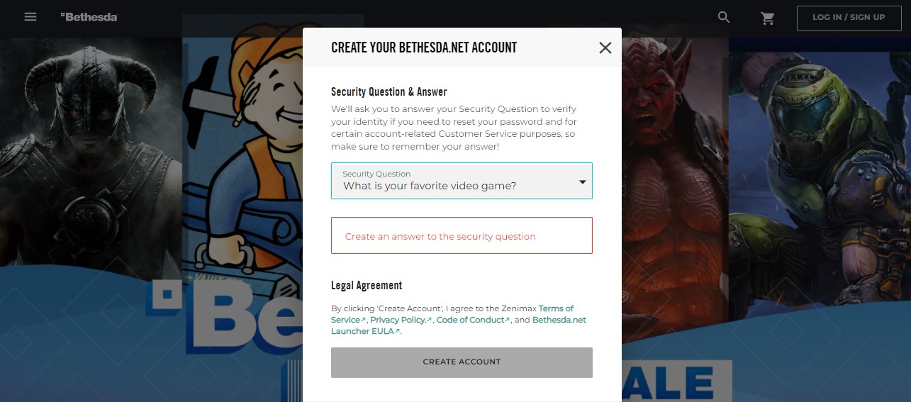 Do you have to pay for a Bethesda account?