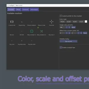 HudSight – crosshair overlay - Benutzerdefiniert