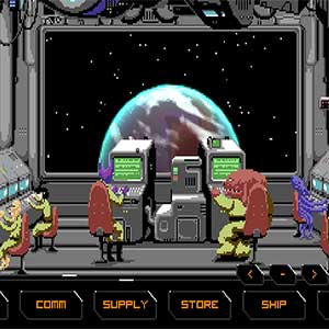 Kampfroboter-Weltraumpiraten