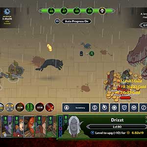 Idle Champions of the Forgotten Realms Starter Pack - Kampf gegen einen Tyrannosaurus-Zombie