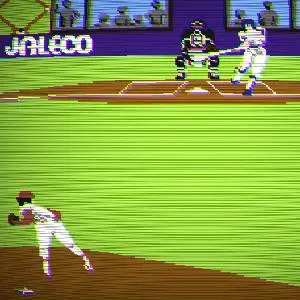 Jaleco Sports: Bases Loaded - Retro-CRT-Modus