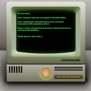 Just. Press. The Button. - Beendigung des Arbeitsverhältnisses