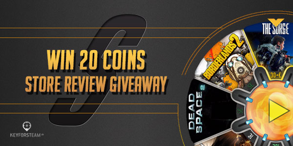 20 Coins SteamKeybox Gewinnspiel