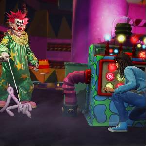 Killer Klowns from Outer Space The Game - Verfolger Klown