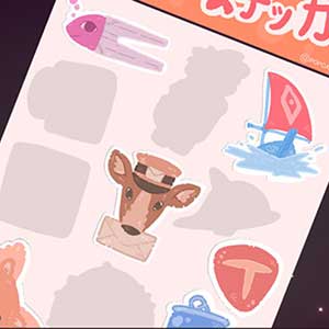 zufällige Aufkleber