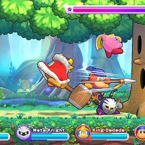 Kirby’s Return to Dream Land Deluxe - Die Bande im Kampf Gegen Whispy Woods