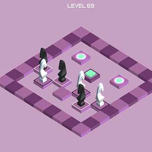 ziehen die weißen Ritter