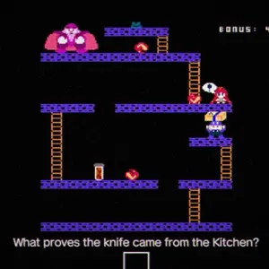 Kumitantei Old-School Slaughter - Donkey Kong-Parodie