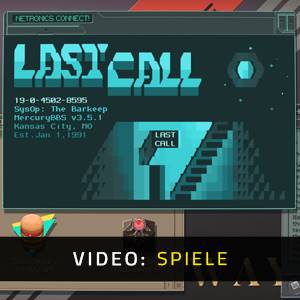 Last Call BBS - Video Spielablauf