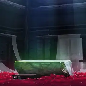 Lay a Beauty to Rest: The Darkness Peach Blossom Spring - Grüner Stein