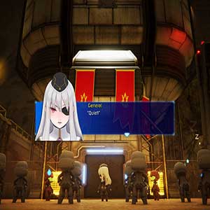 steht einer ominösen Macht gegenüber