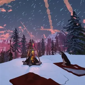 Long Drive North: Co-Op RV Simulator - Lagerfeuer-Camping