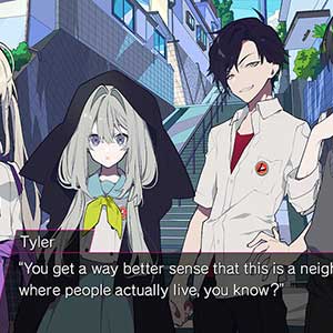 LOOPERS - Tyler, Mia, Hilda und Simon