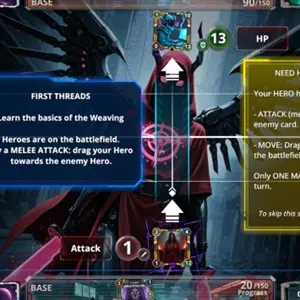 Loopweavers: Dimensional Alliances - Kampf-Tutorial