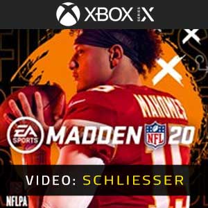 Madden NFL 20 Xbox series X Video Trailer