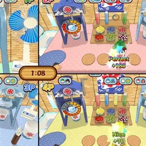 Make it! Shaved Ice - Splitscreen-Modus