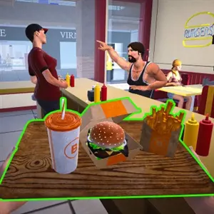 Mall Simulator - Fast-Food-Restaurant