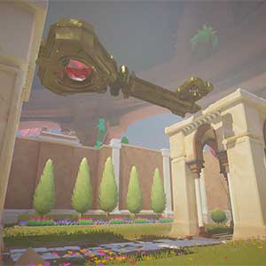 Maquette Riesiger Schlüssel