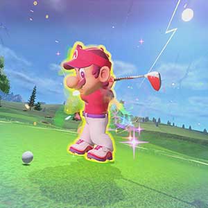 Mario Golf Super Rush Abschlag