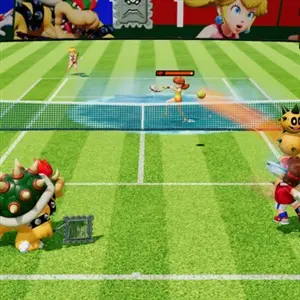 Mario Tennis Fever - Doppel