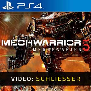 MechWarrior 5 Mercenaries PS4- Video Anhänger