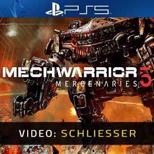 MechWarrior 5 Mercenaries PS5- Video Anhänger